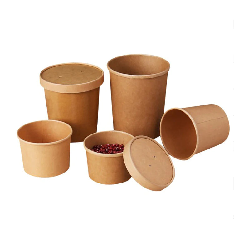 90mm Kraft Paper Soup Bowl（Base Only）